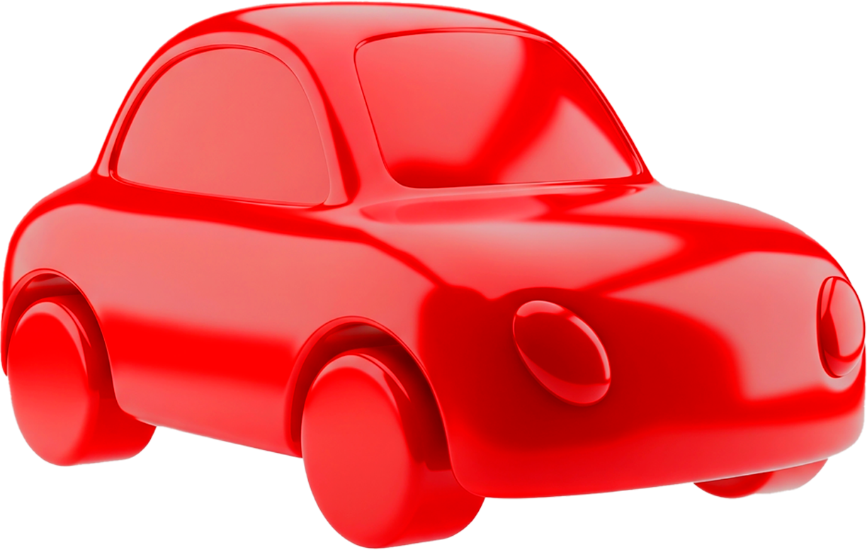 Красный автомобиль
